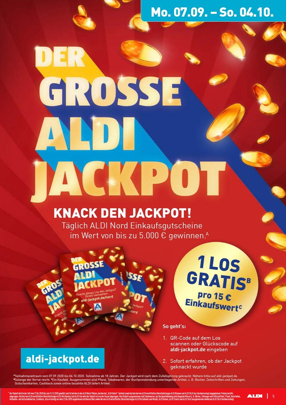 Seite 5 im Aldi Nord Prospekt