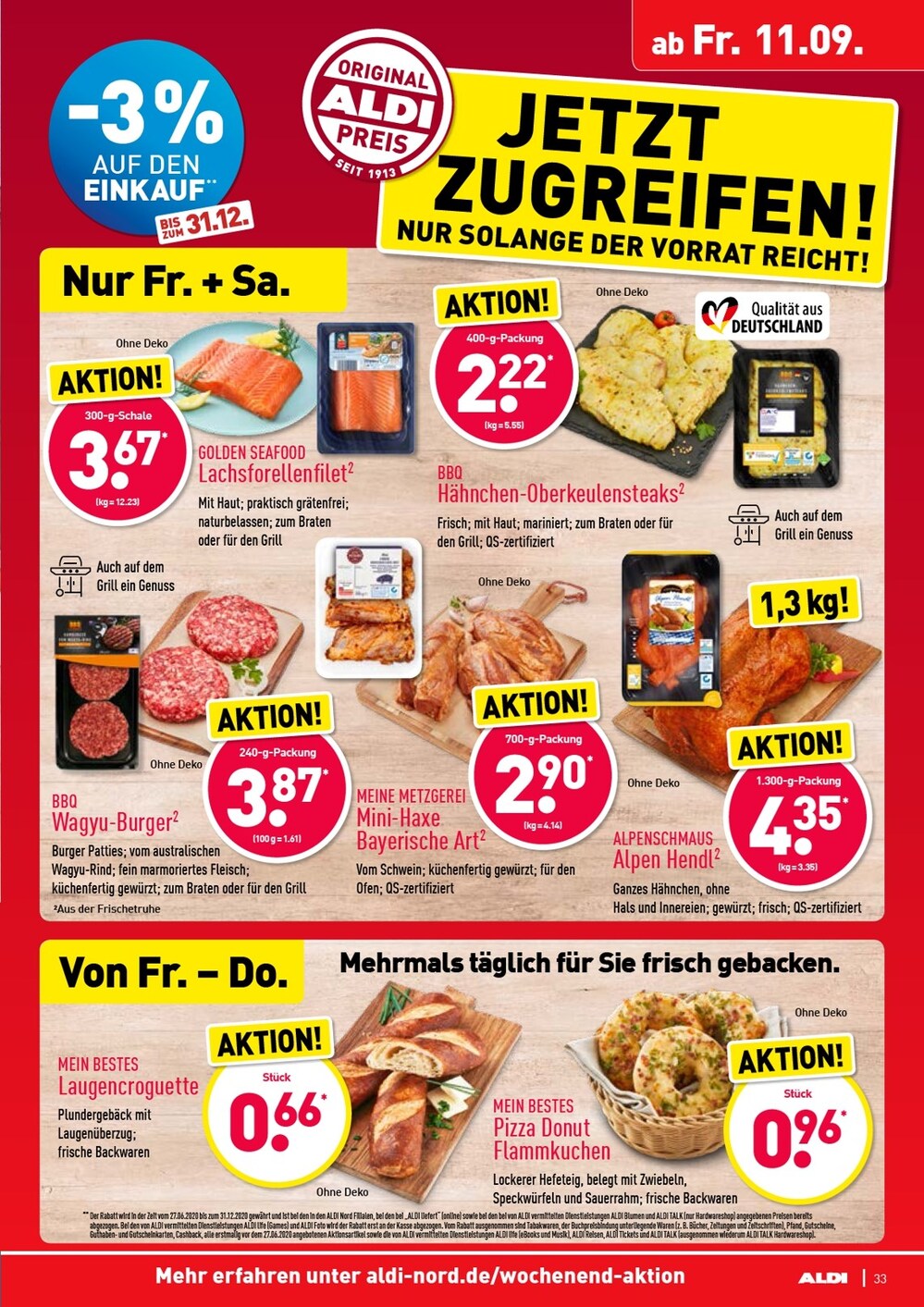 Seite 33 im Aldi Nord Prospekt