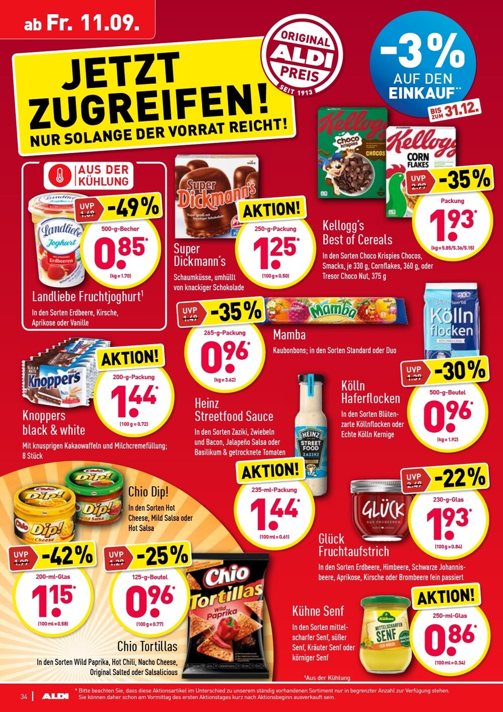 Seite 34 im Aldi Nord Prospekt