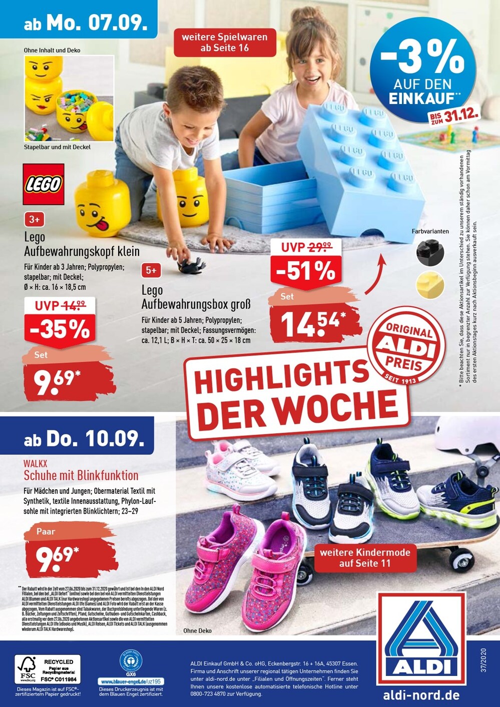Seite 40 im Aldi Nord Prospekt