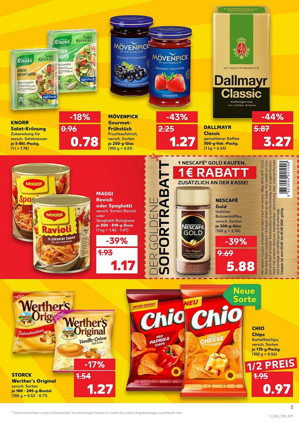 Seite 3 im Kaufland Prospekt