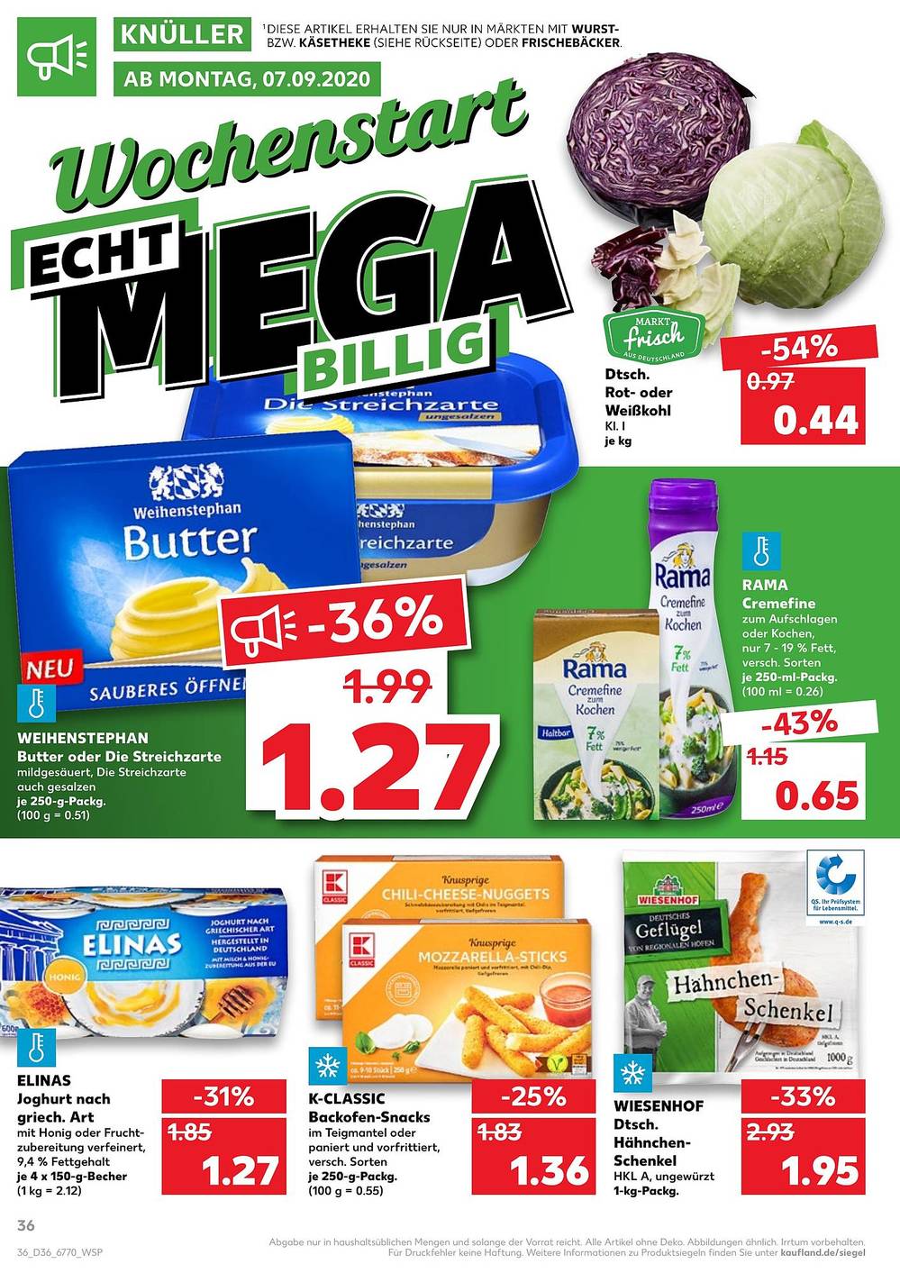 Seite 36 im Kaufland Prospekt