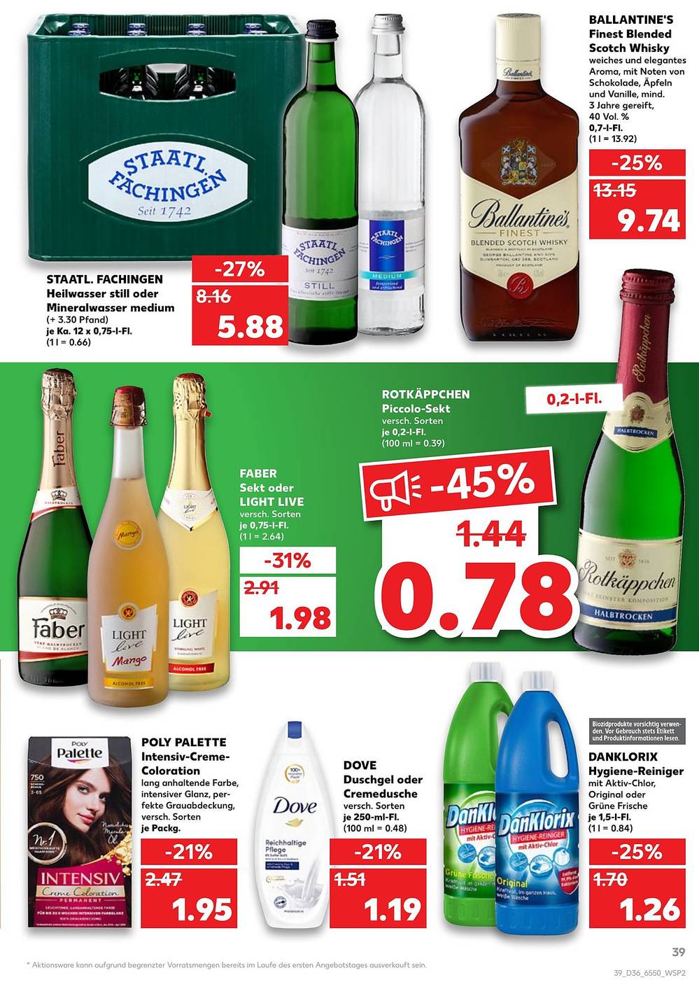 Seite 39 im Kaufland Prospekt